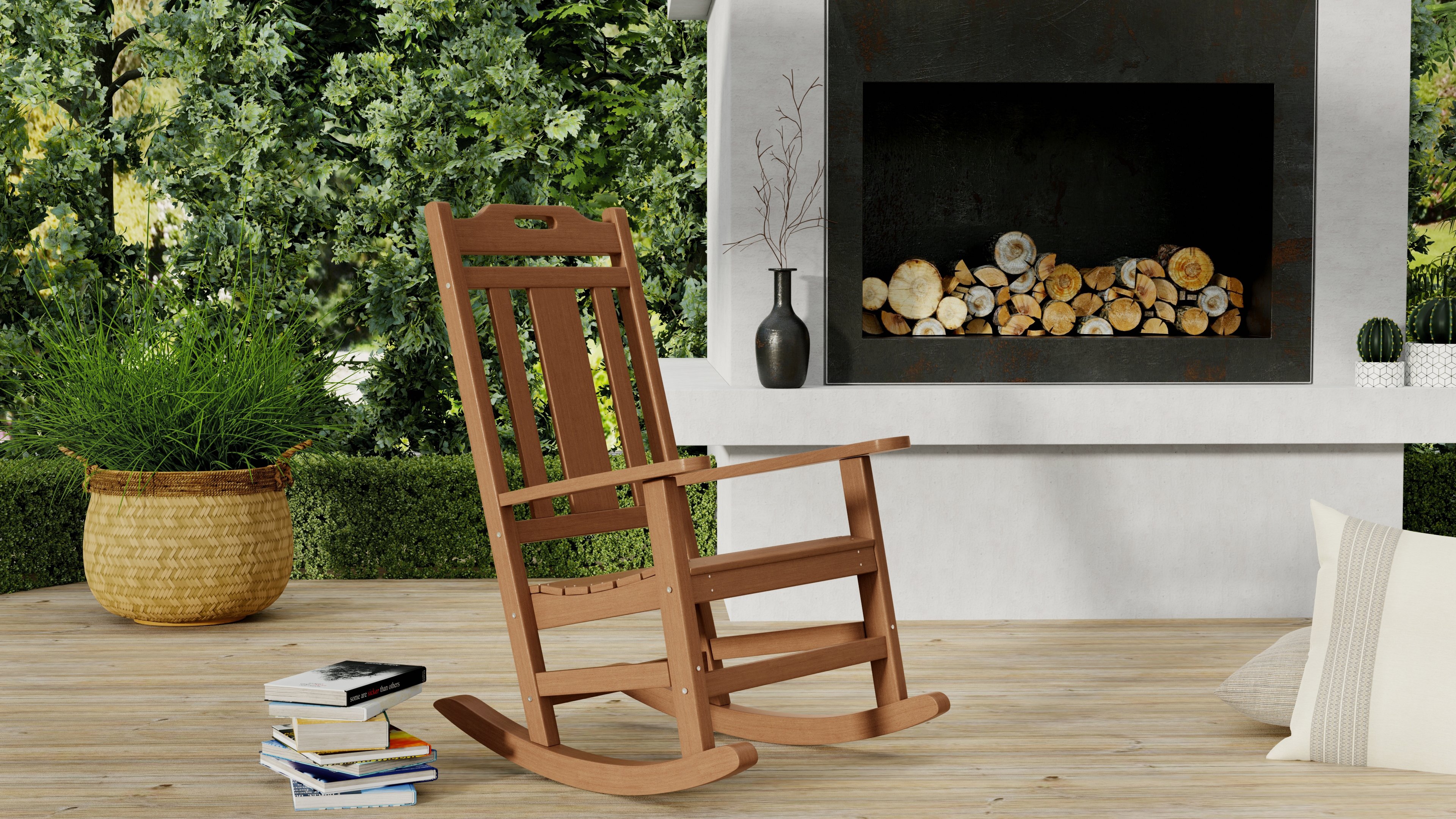 Polyteak rocking chair
