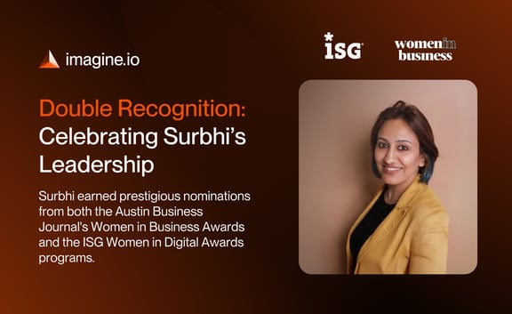 imagine.io’s Surbhi Kohli Recognized with Dual Nominations for Prestigious Women-in-Leadership Honors