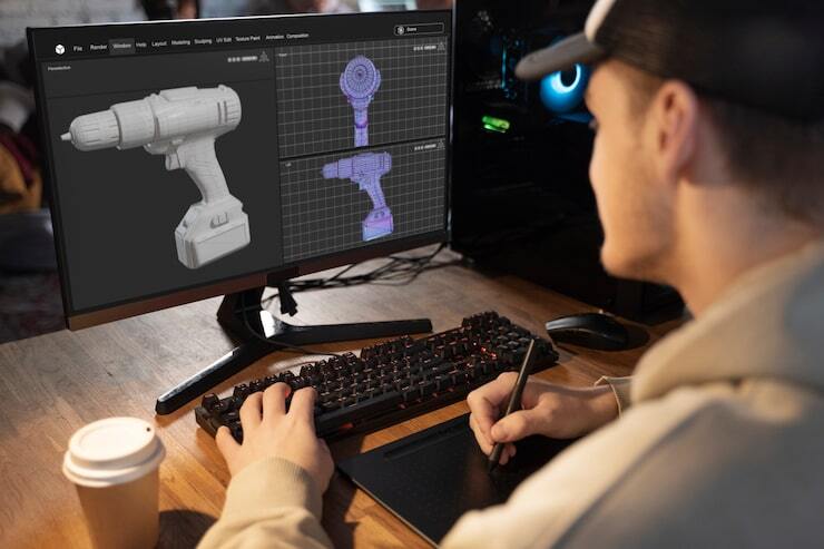 Using 3D Tools to Communicate Product Scale Online
